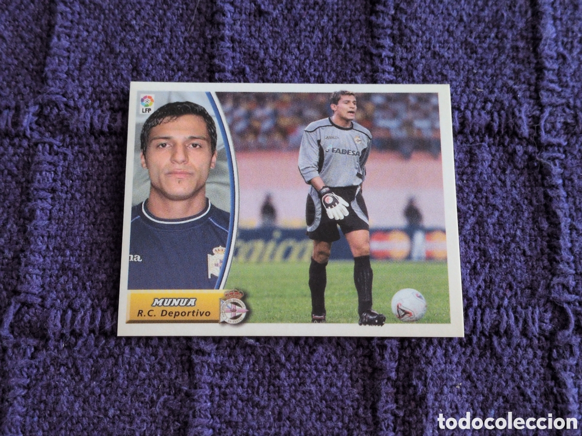 Cromos de Futebol: EDICIONES ESTE 2003-2004 MUNUA (DEPORTIVO LA CORU&Ntilde;A) COLOCA. NUNCA PEGADO. NUEVO