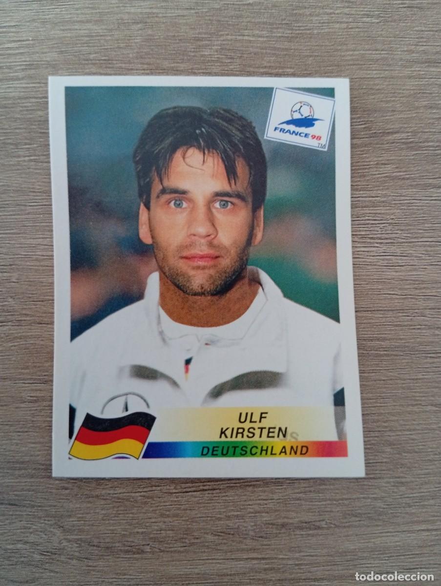 Cromos de f&uacute;tbol: ULF KIRSTEN 385 ALEMANIA PANINI FRANCIA 1998 98 SIN PEGAR NUNCA PEGADO