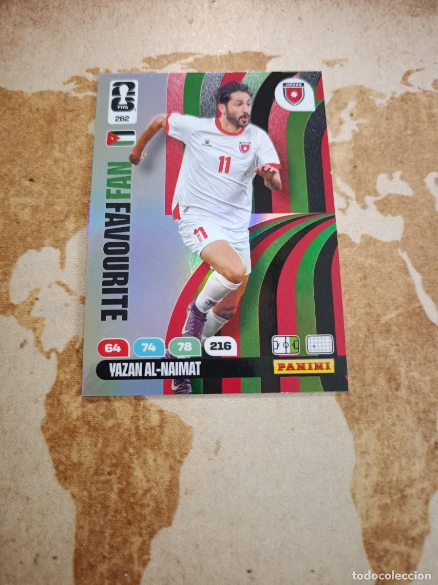 Cromos de f&uacute;tbol: Jordania 262 YAZAN AL-NAIMAT Adrenalyn WORLD Cup 2026