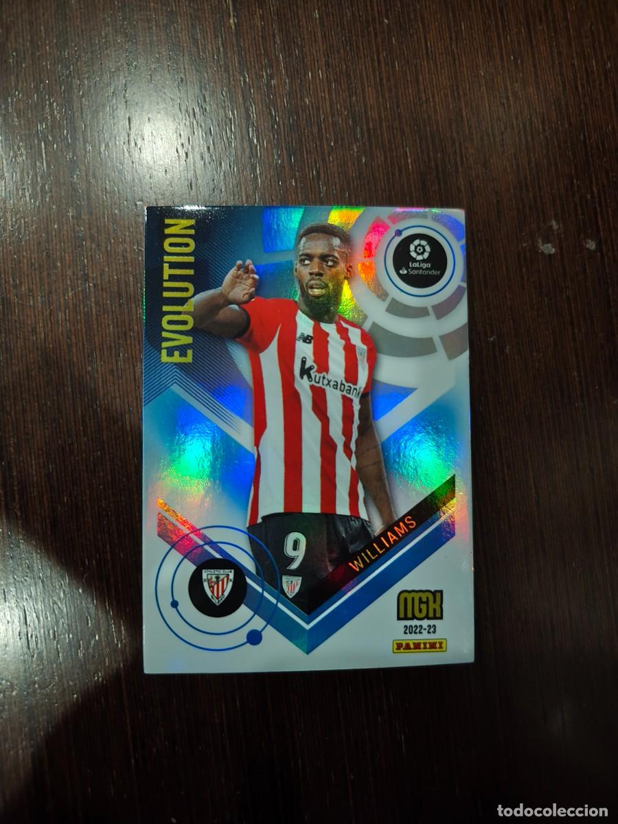Cromos de f&uacute;tbol: MEGACRACKS 2022-2023 EVOLUTION WILLIAMS ( ATH. BILBAO ) N&ordm; 404