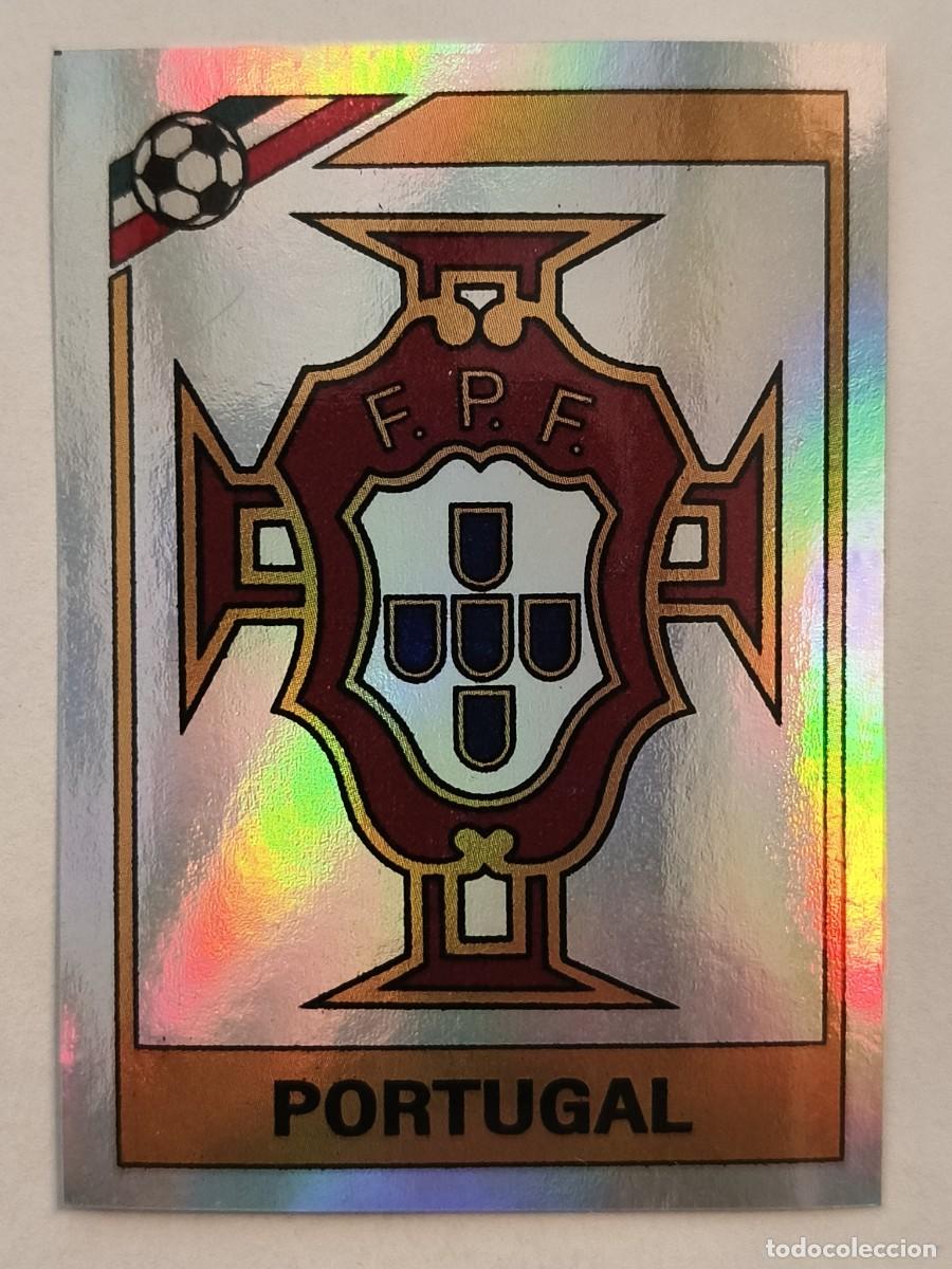 Cromos de f&uacute;tbol: #382 ESCUDO (PORTUGAL) MUNDIAL MEXICO 86 PANINI