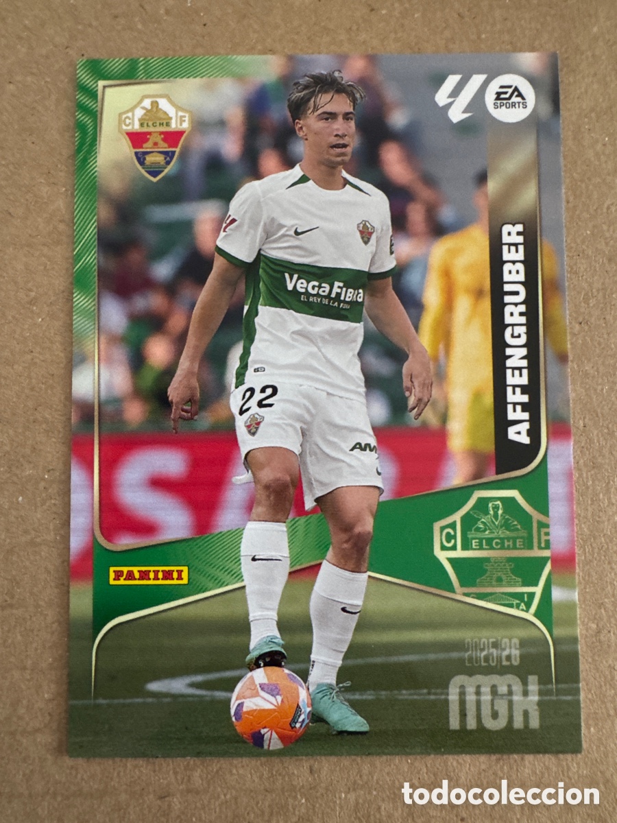 Cromos de f&uacute;tbol: # 131 Affengruber Elche Megacracks 25 26 2025 2026 MGK