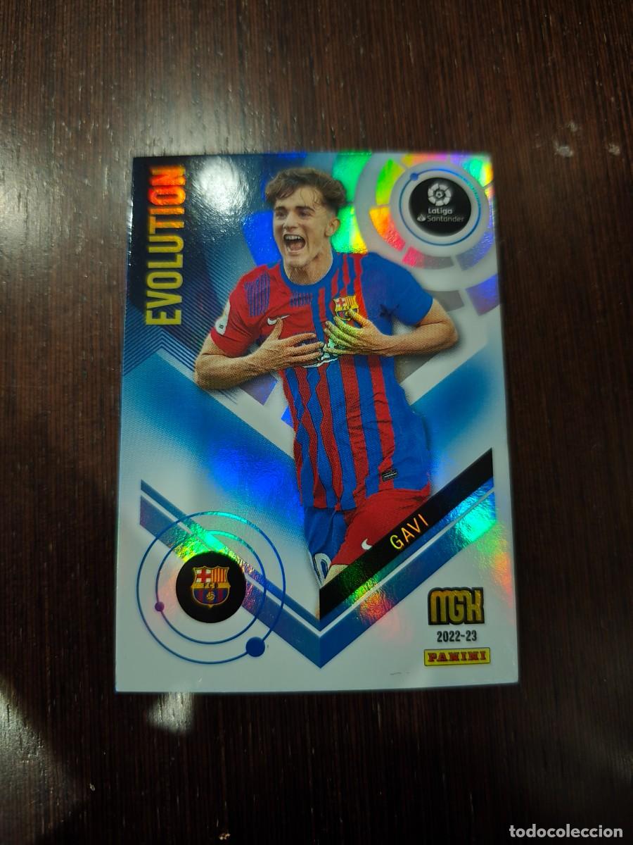 Cromos de f&uacute;tbol: MEGACRACKS 2022-2023 EVOLUTION GAVI ( F.C. BARCELONA ) N&ordm; 386