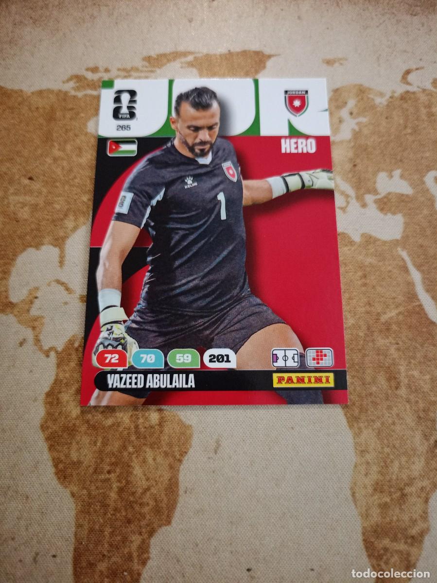 Cromos de f&uacute;tbol: Jordania 265 YAZEED ABULAILA Adrenalyn WORLD Cup 2026