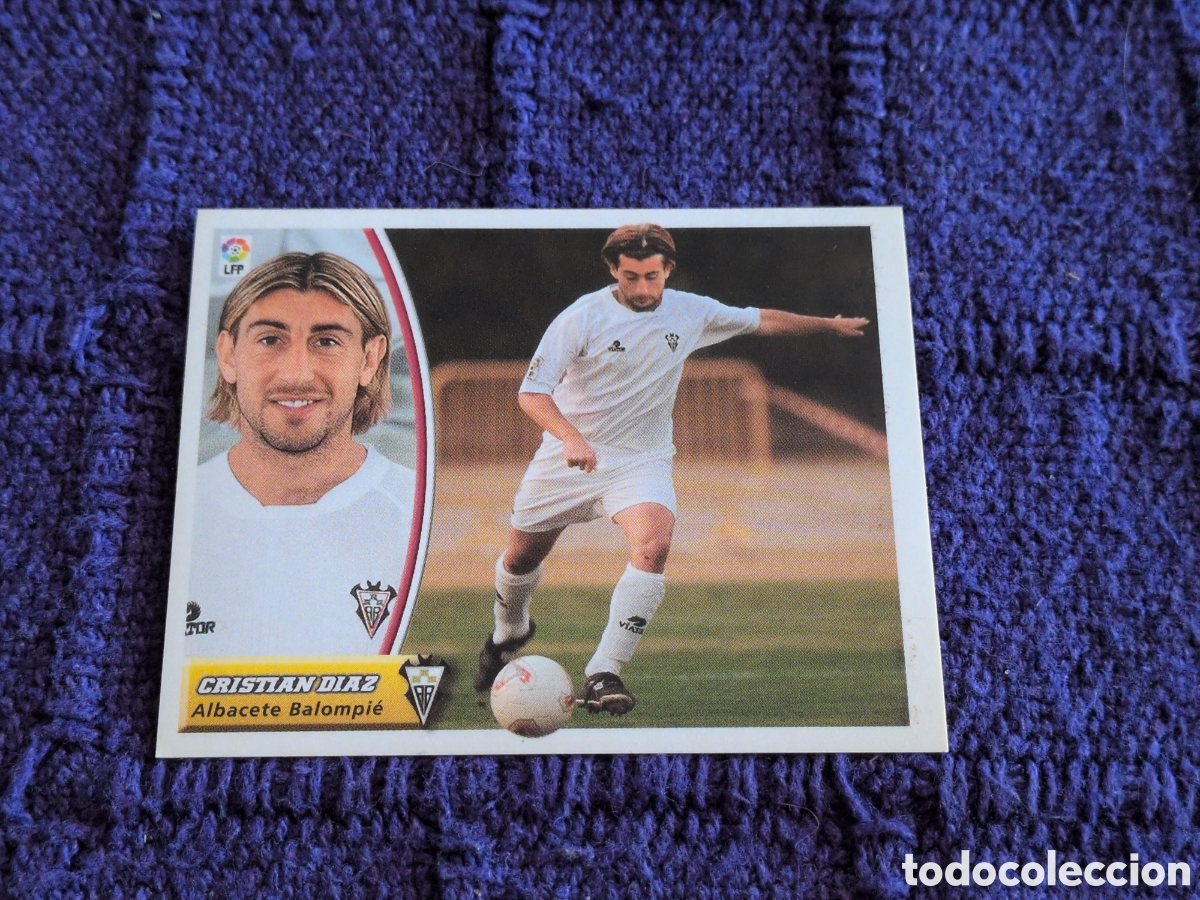 Cromos de Futebol: CROMO COLOCA CRISTIAN DIAZ ALBACETE LIGA ESTE 03 04 2003 2004 NUNCA PEGADO SIN PEGAR. NUEVO