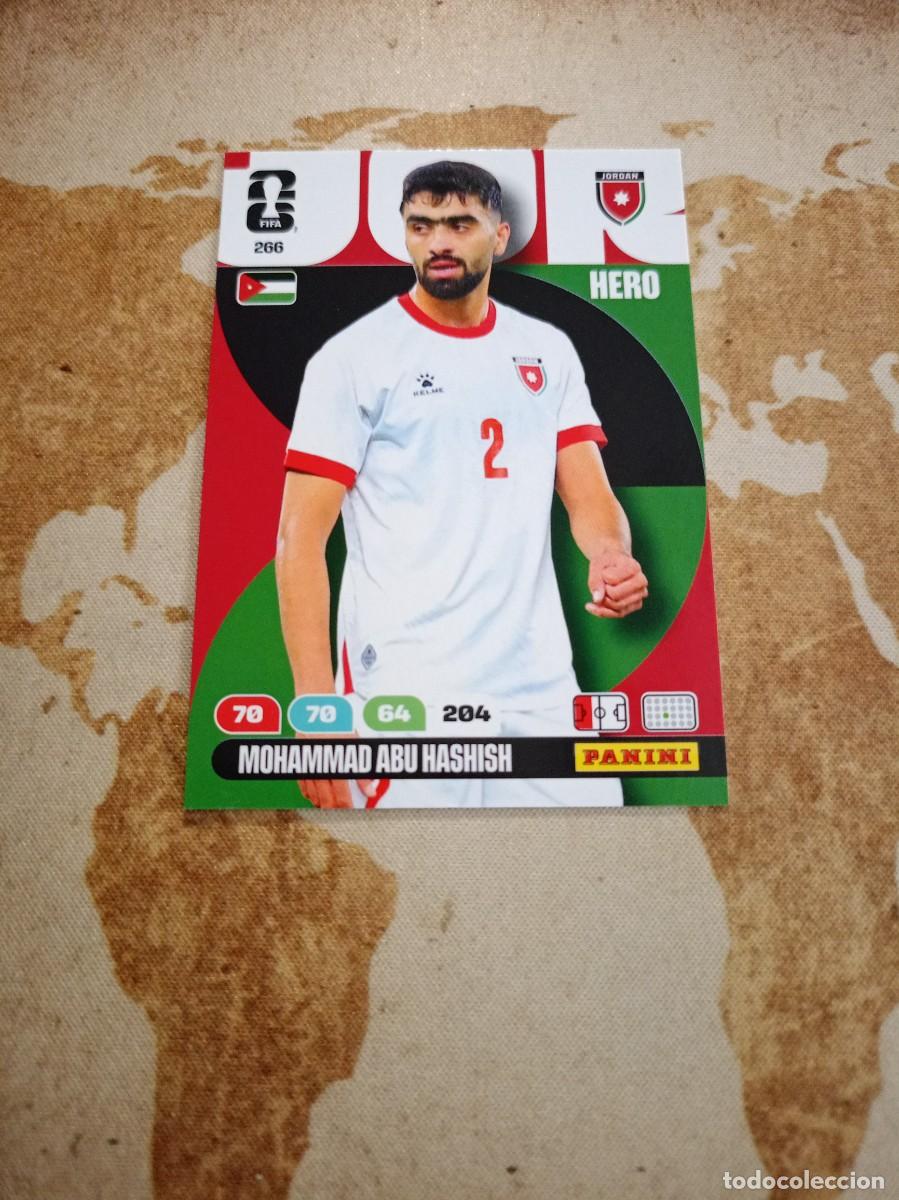 Cromos de f&uacute;tbol: Jordania 266 MOHAMMAD ABU HASHISH Adrenalyn WORLD Cup 2026