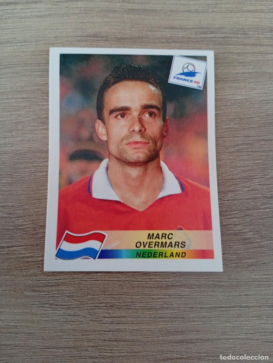 Cromos de f&uacute;tbol: MARC OVERMARS 315 HOLANDA PANINI FRANCIA 1998 98 SIN PEGAR NUNCA PEGADO