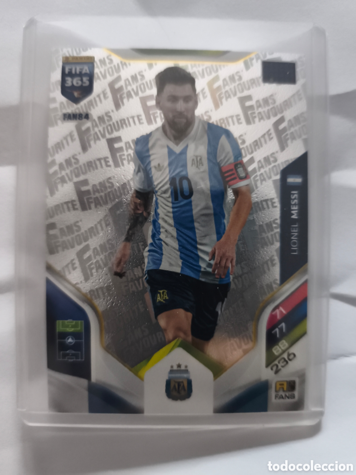 Cromos de f&uacute;tbol: FIFA 365 FAN4 LIONEL MESSI