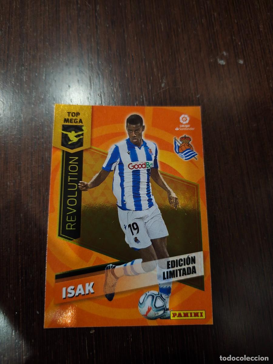 Cromos de f&uacute;tbol: MEGACRACKS 2020-2021 TOP LIGA REVOLUTION ISAK ( R. SOCIEDAD) EDICION LIMITADA