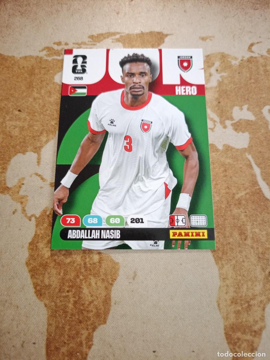 Cromos de f&uacute;tbol: Jordania 268 ABDALLAH NASIB Adrenalyn WORLD Cup 2026