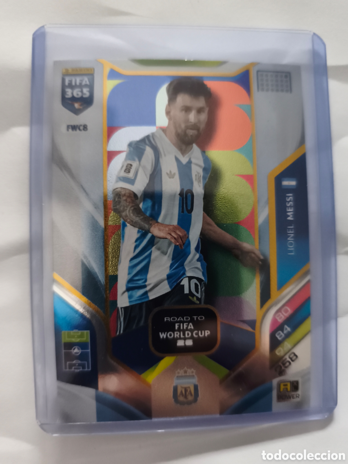 Cromos de f&uacute;tbol: FIFA365 FWC8 LIONEL MESSI