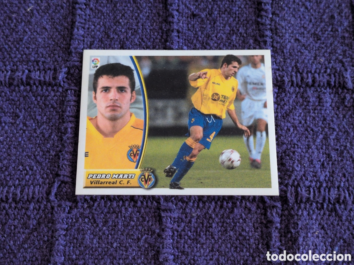 Cromos de Futebol: PEDRO MARTI VILLARREAL ESTE 2003 2004 CROMO FUTBOL LIGA 03 04 - SIN PEGAR - COLOCA. NUEVO