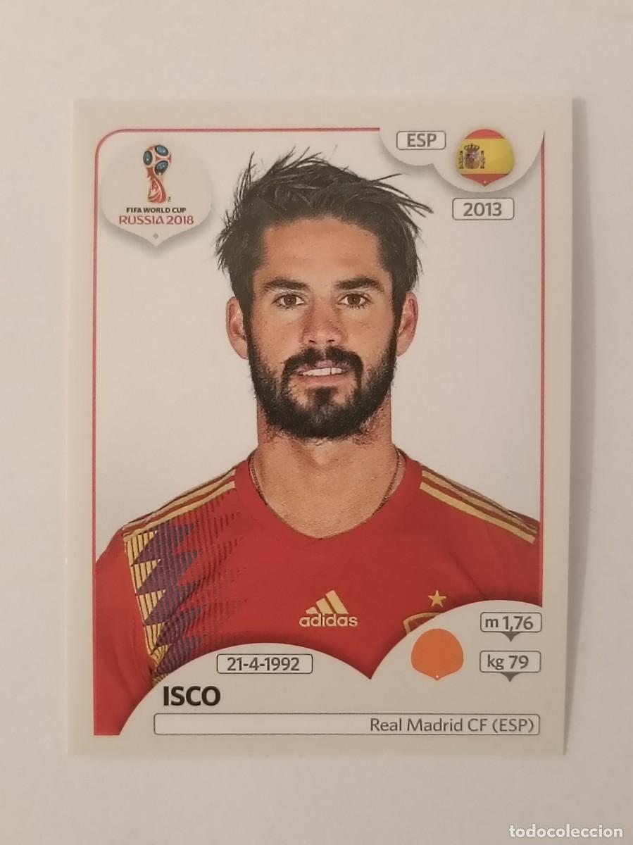Cromos de f&uacute;tbol: #131 ISCO (ESPA&Ntilde;A) MUNDIAL RUSIA 2018 PANINI VERSION ROSA