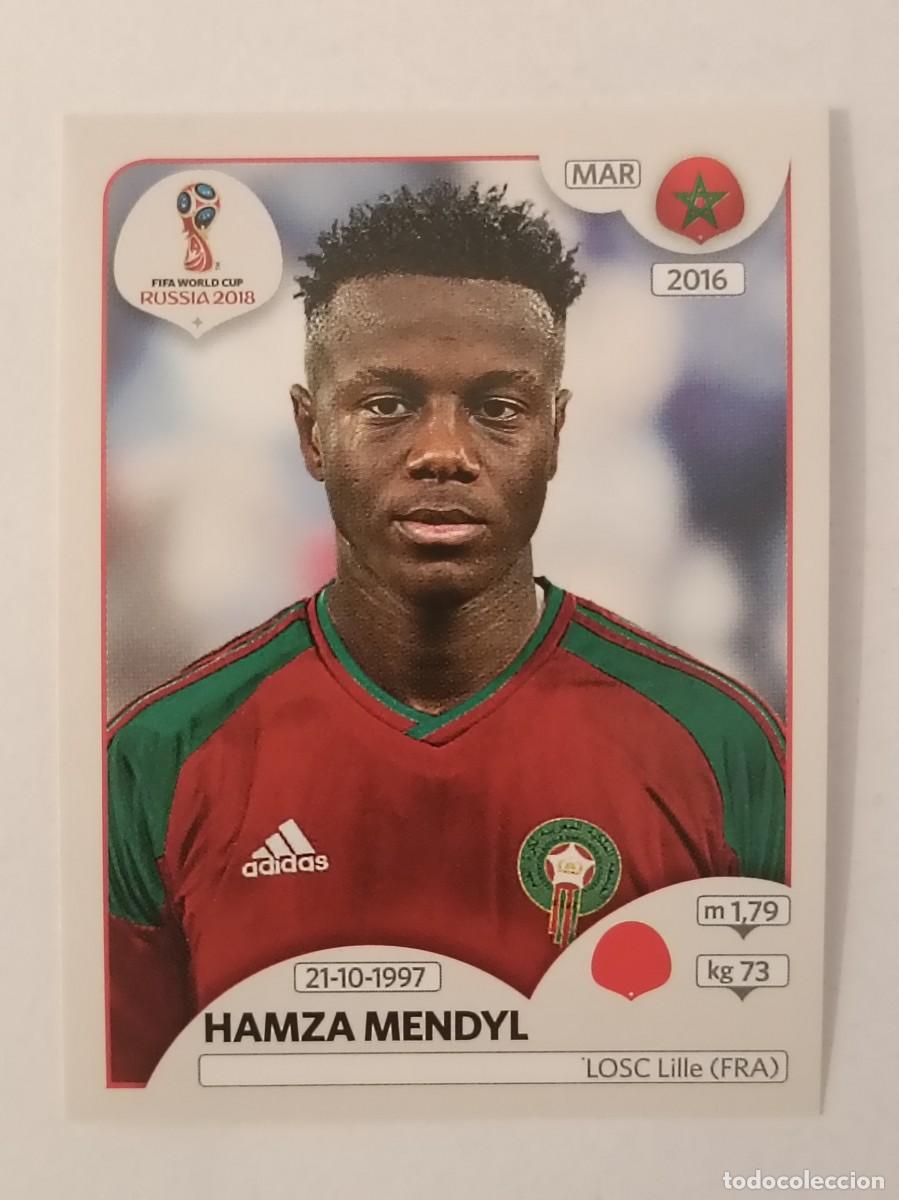 Cromos de f&uacute;tbol: #147 MENDYL (MARRUECOS) MUNDIAL RUSIA 2018 PANINI VERSION ROSA