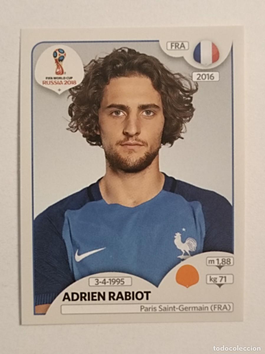 Cromos de f&uacute;tbol: #192 RABIOT (FRANCIA) MUNDIAL RUSIA 2018 PANINI VERSION ROSA