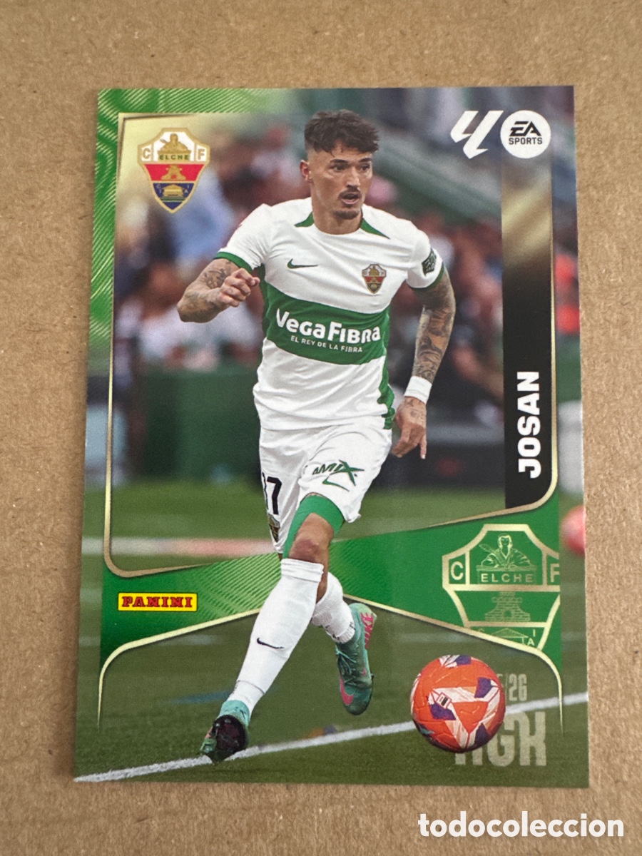 Cromos de f&uacute;tbol: # 140 Josan Elche Megacracks 25 26 2025 2026 MGK