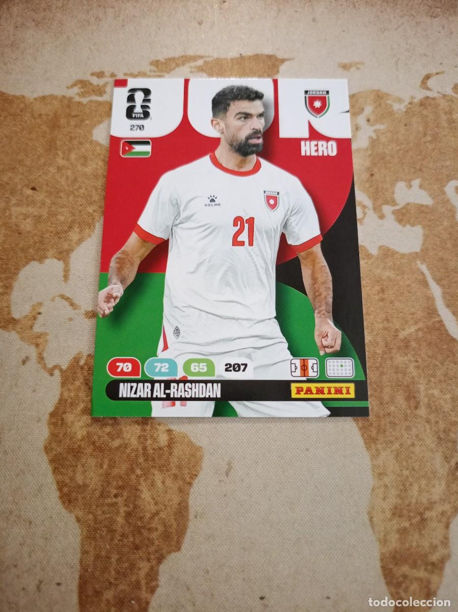 Cromos de f&uacute;tbol: Jordania 270 NIZAR AL-RASHDAN Adrenalyn WORLD Cup 2026