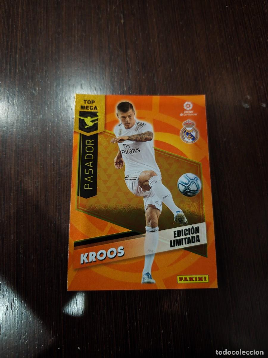 Cromos de f&uacute;tbol: MEGACRACKS 2020-2021 TOP MEGA PASADOR KROOS ( R. MADRID ) EDICION LIMITADA