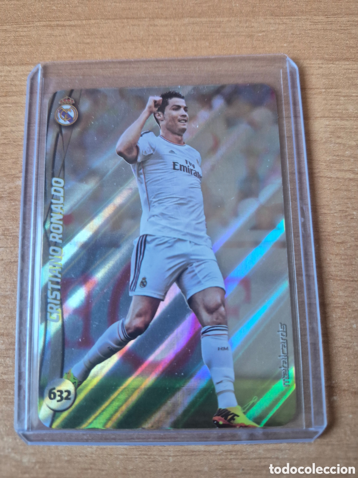 Cromos de f&uacute;tbol: Mundicromo 2014 2015 Ronaldo Top Rayas