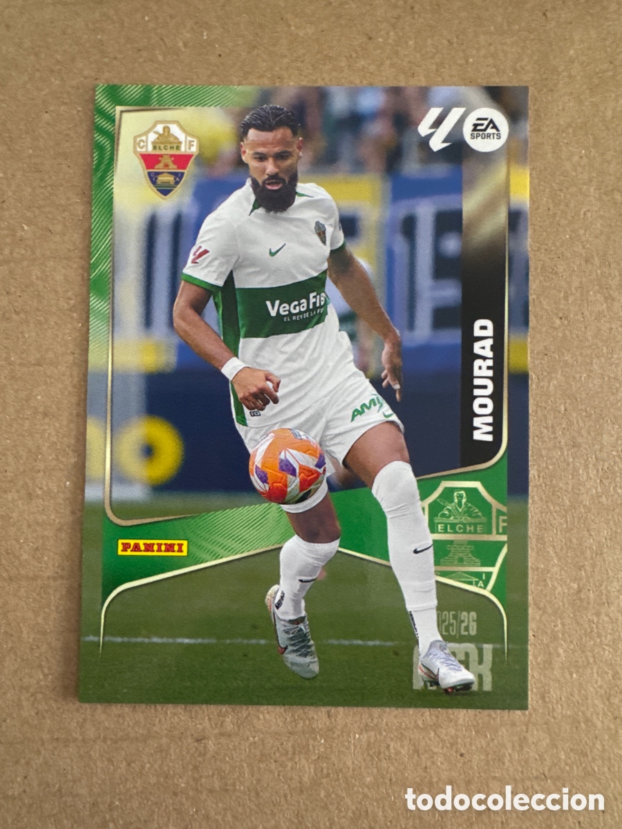 Cromos de f&uacute;tbol: # 142 Mourad Elche Megacracks 25 26 2025 2026 MGK