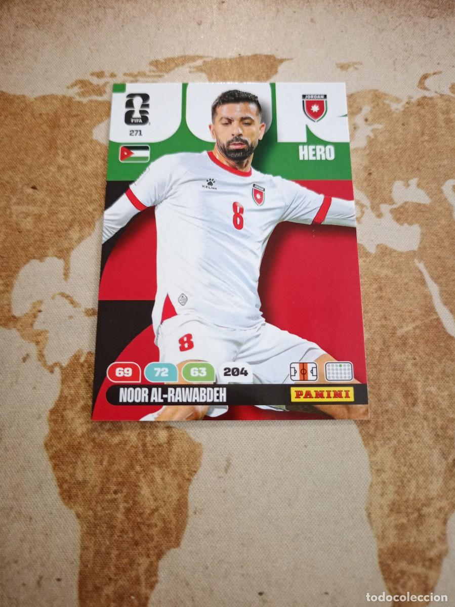 Fu&szlig;ball-Sticker: Jordania 271 NOOR AL-RAWABDEH Adrenalyn WORLD Cup 2026