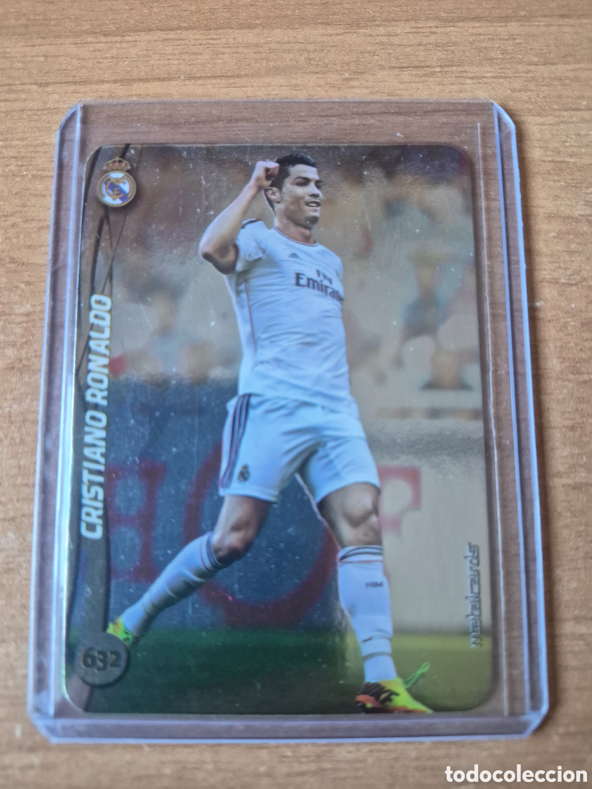 Fu&szlig;ball-Sticker: Mundicromo 2014 2015 Ronaldo Top Brillo Liso