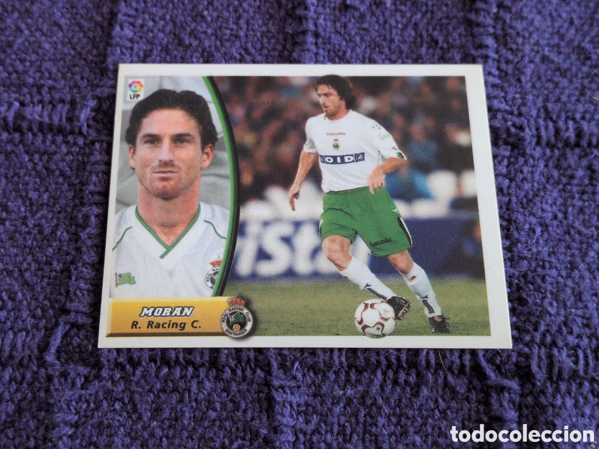Cromos de Futebol: EDICIONES ESTE 2003-2004 MORAN (RACING SANTANDER) COLOCA. NUNCA PEGADO. NUEVO