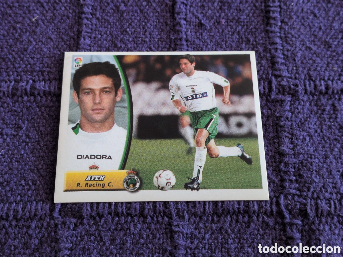 Cromos de Futebol: EDICIONES ESTE 2003-2004 AFEK (RACING SANTANDER) COLOCA. NUNCA PEGADO. NUEVO