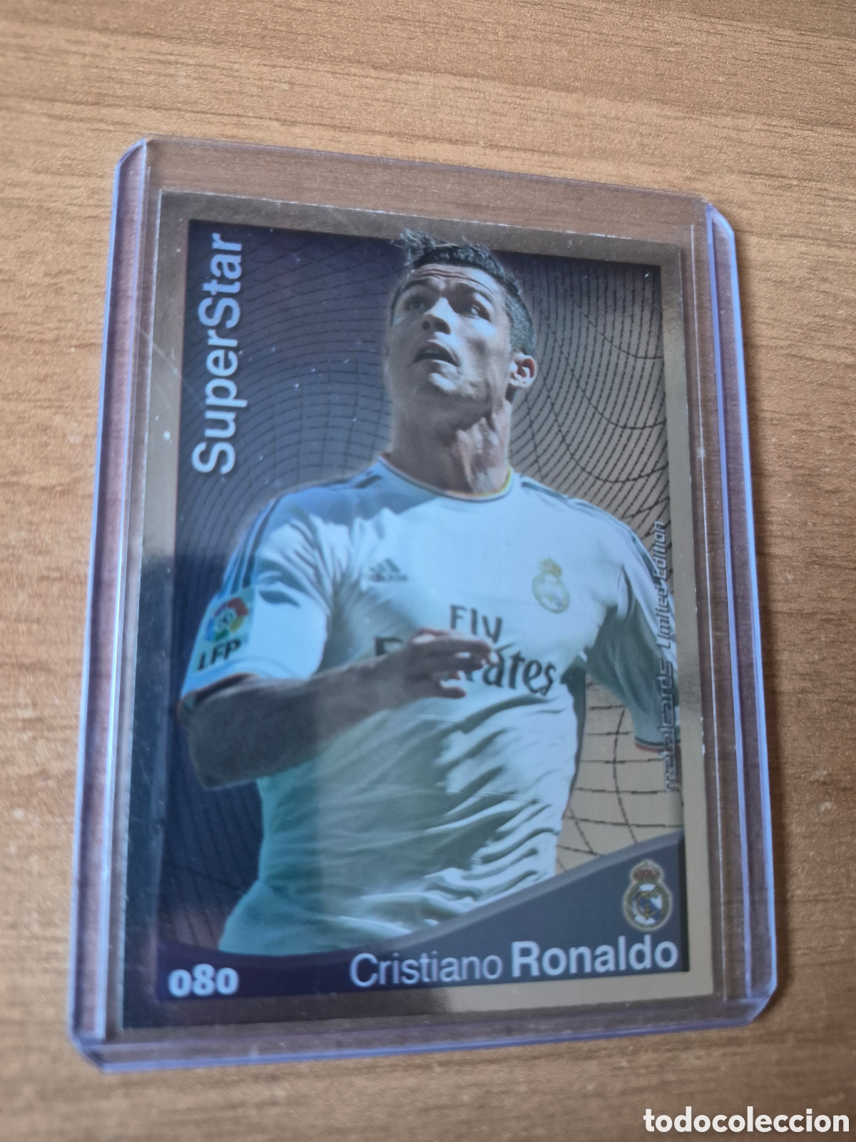 Fu&szlig;ball-Sticker: Mundicromo 2014 2015 Ronaldo Super Star Brillo Liso
