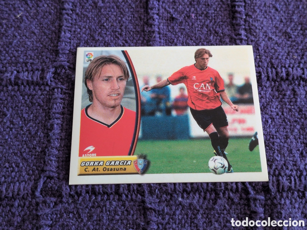 Cromos de Futebol: GORKA GARCIA OSASUNA ESTE 2003 2004 CROMO FUTBOL LIGA 03 04 - SIN PEGAR - COLOCA. NUEVO
