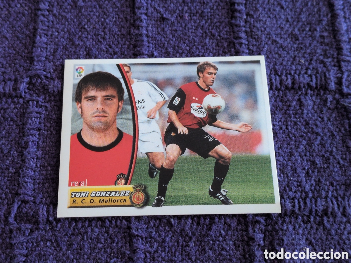 Cromos de Futebol: EDICIONES ESTE 2003-2004 TONI GONZALEZ (MALLORCA) COLOCA. NUNCA PEGADO. NUEVO