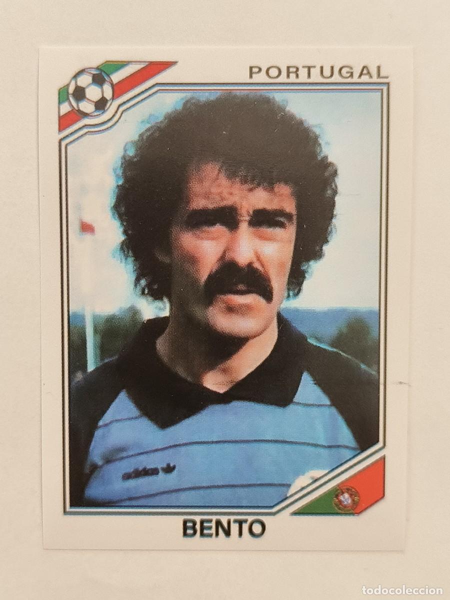 Cromos de f&uacute;tbol: #384 BENTO (PORTUGAL) MUNDIAL MEXICO 86 PANINI