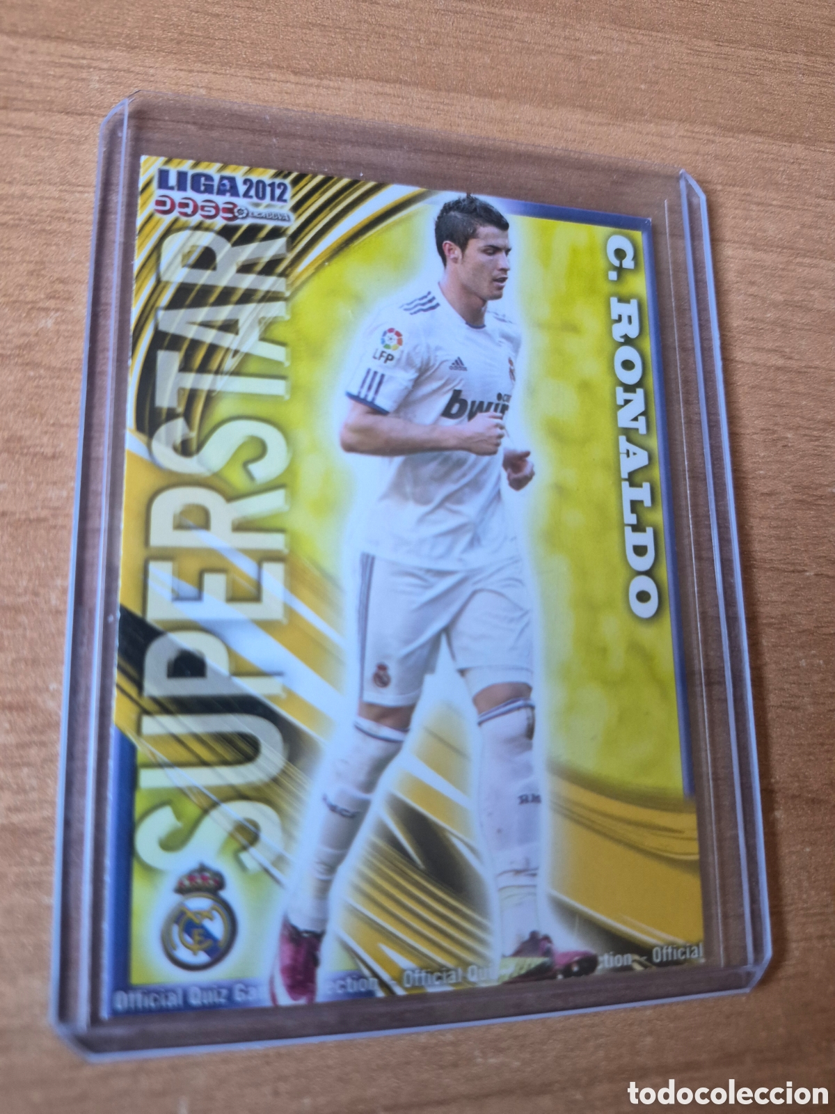 Cromos de f&uacute;tbol: Mundicromo 2011 2012 #53 Ronaldo Super Star