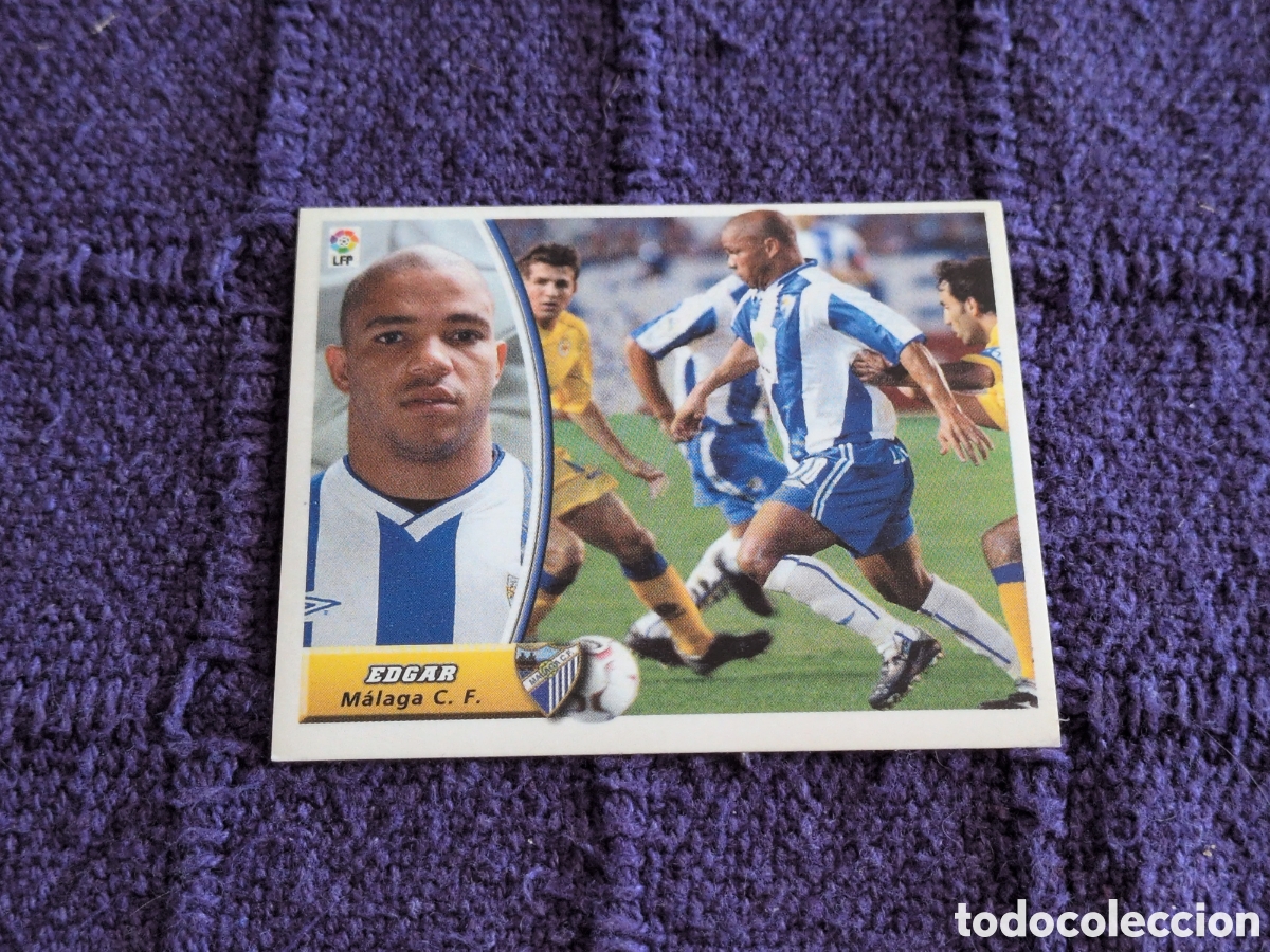 Cromos de Futebol: EDICIONES ESTE 2003-2004 EDGAR (MALAGA) COLOCA. NUNCA PEGADO. NUEVO