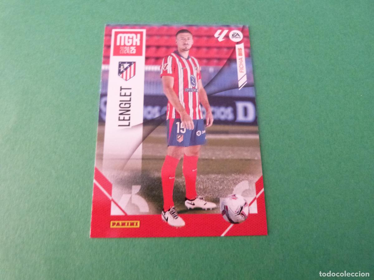Cromos de f&uacute;tbol: TRADING CARD FUTBOL LENGLET ATLETICO DE MADRID N&ordm; 61 BIS LIGA MEGACRACKS 2024-2025/24-25 PANINI