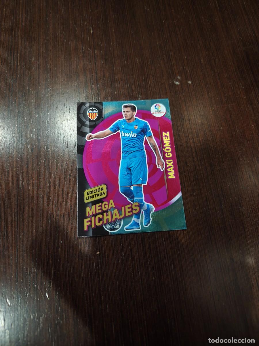 Cromos de f&uacute;tbol: MEGACRACKS 2019-2020 MEGA FICHAJES MAXI GOMEZ ( VALENCIA ) EDICION LIMITADA