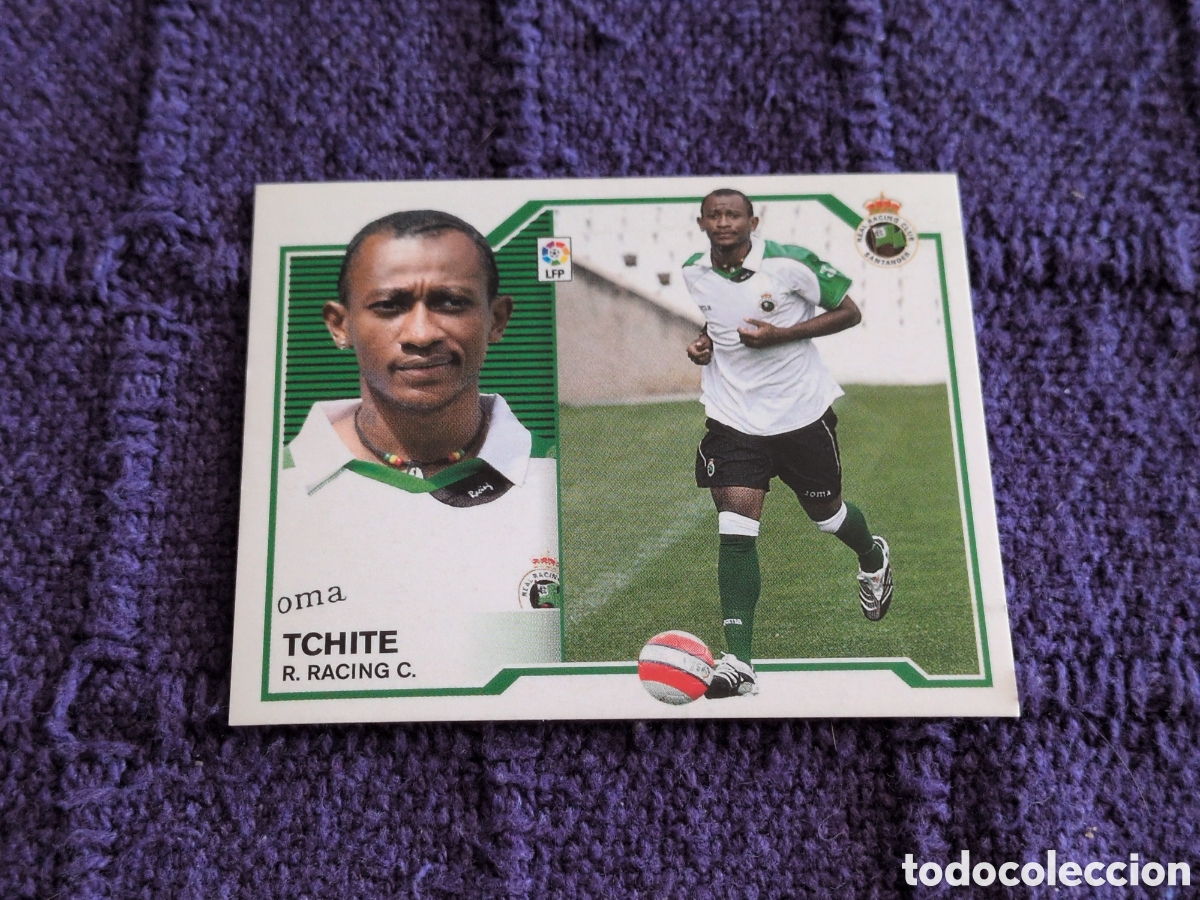 Cromos de Futebol: TCHITE RACING DE SANTANDER FICHAJE 59 LIGA ESTE 2007 2008 07 08 NUNCA PEGADO SIN PEGAR. NUEVO