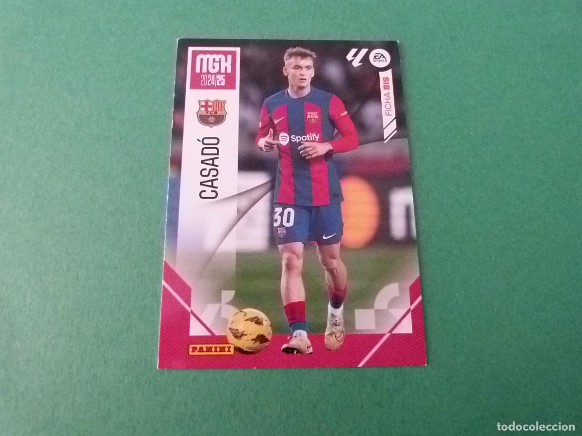 Cromos de f&uacute;tbol: TRADING CARD FUTBOL CASAD&Oacute; F.C.BARCELONA N&ordm; 83 BIS LIGA MEGACRACKS 2024-2025/24-25 PANINI