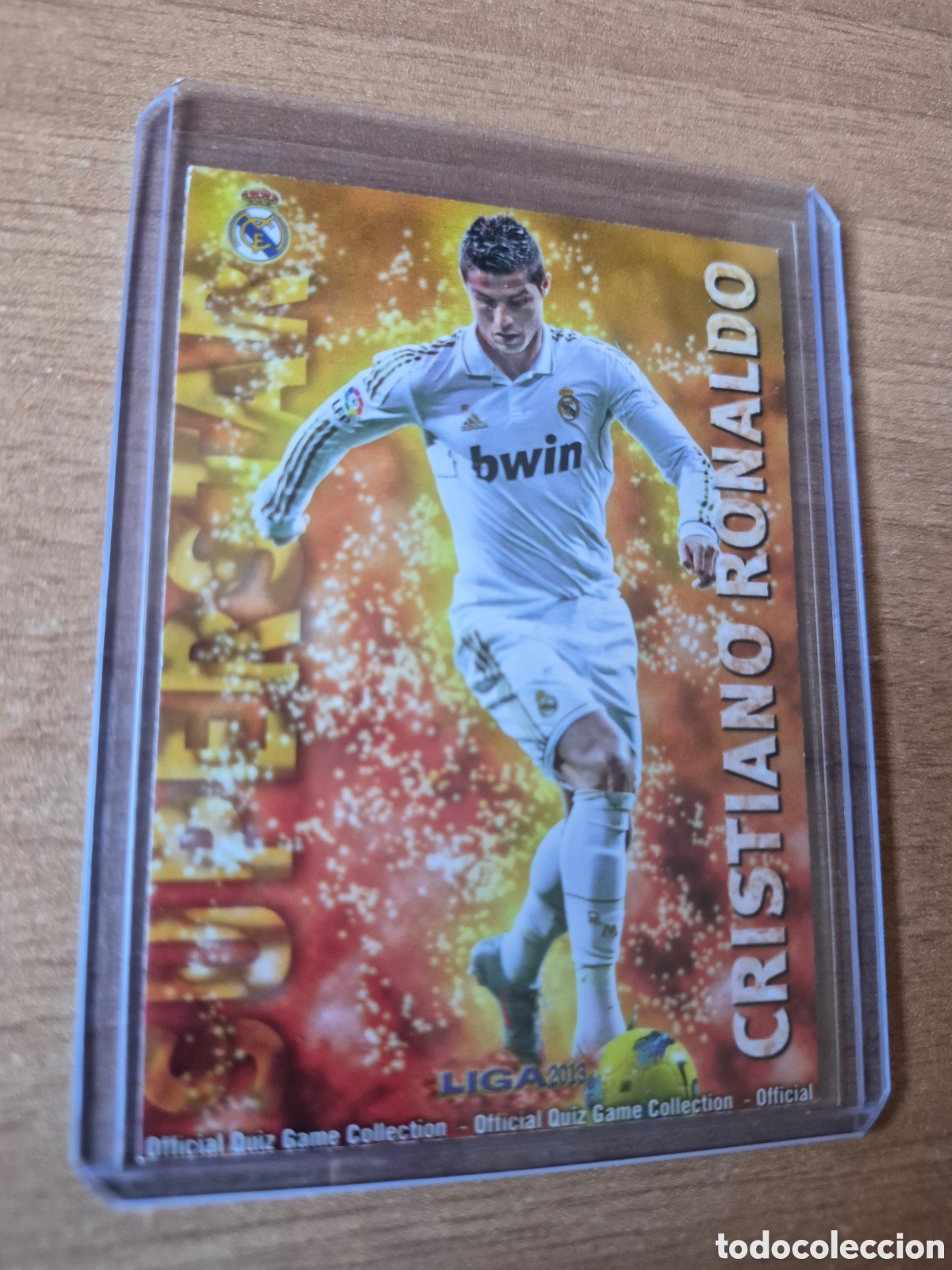 Cromos de f&uacute;tbol: Mundicromo 2012 2013 #27 Ronaldo Super Star