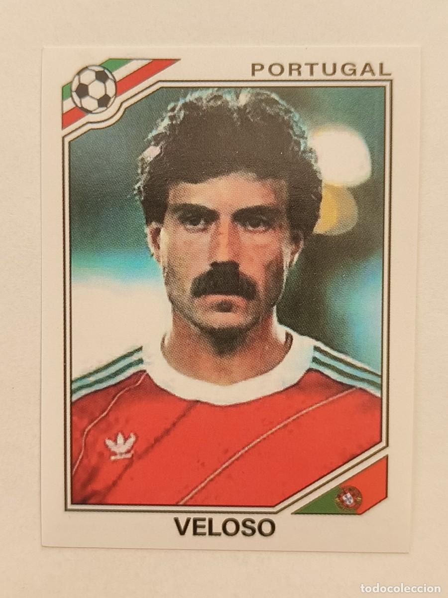 Cromos de f&uacute;tbol: #390 VELOSO (PORTUGAL) MUNDIAL MEXICO 86 PANINI