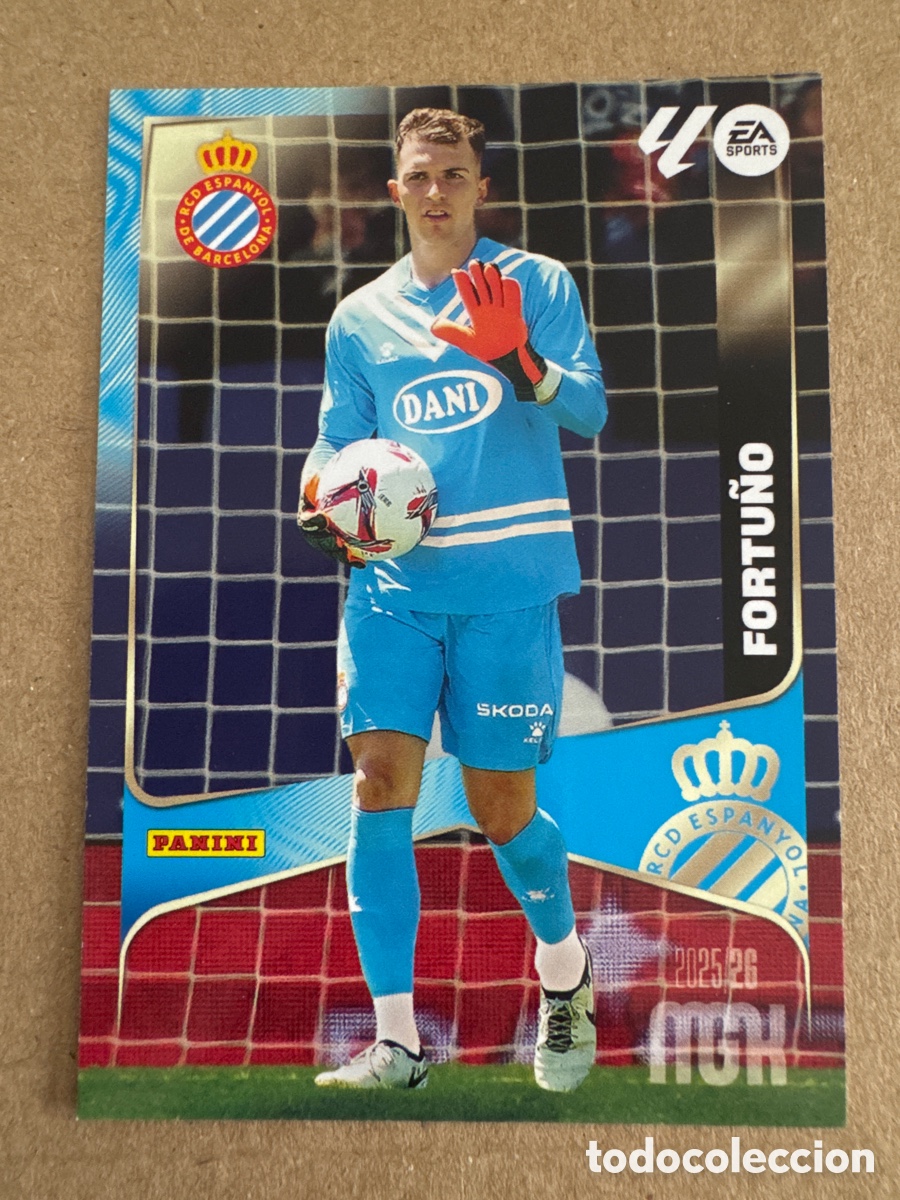 Cromos de f&uacute;tbol: # 147 Fortu&ntilde;o Espanyol Megacracks 25 26 2025 2026 MGK