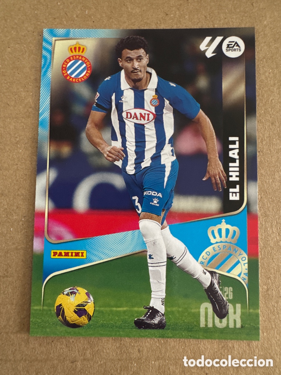 Cromos de f&uacute;tbol: # 148 El Hilali Espanyol Megacracks 25 26 2025 2026 MGK