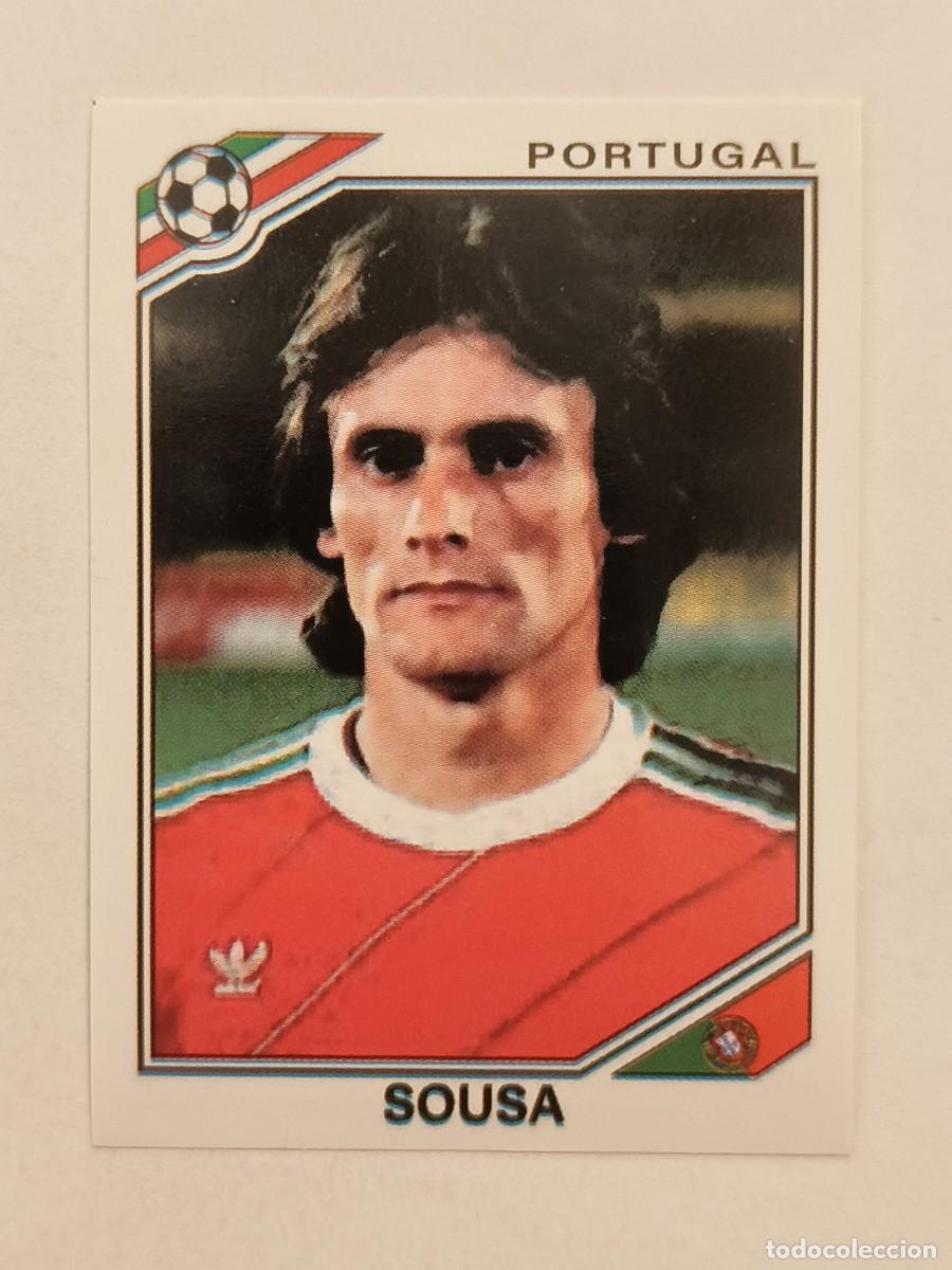 Football Stickers: #392 SOUSA (PORTUGAL) MUNDIAL MEXICO 86 PANINI