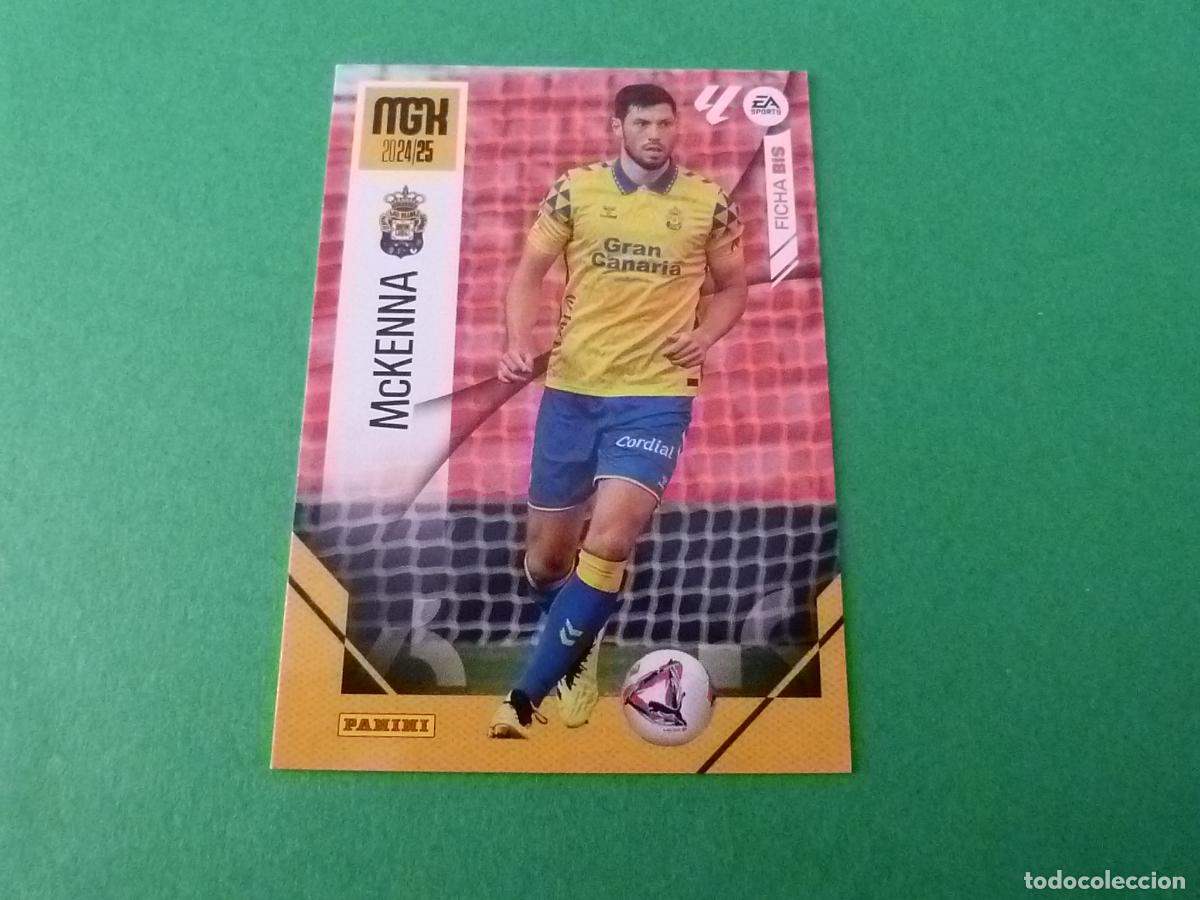 Football Stickers: TRADING CARD FUTBOL MCKENNA U.D.LAS PALMAS N&ordm; 186 BIS LIGA MEGACRACKS 2024-2025/24-25 PANINI
