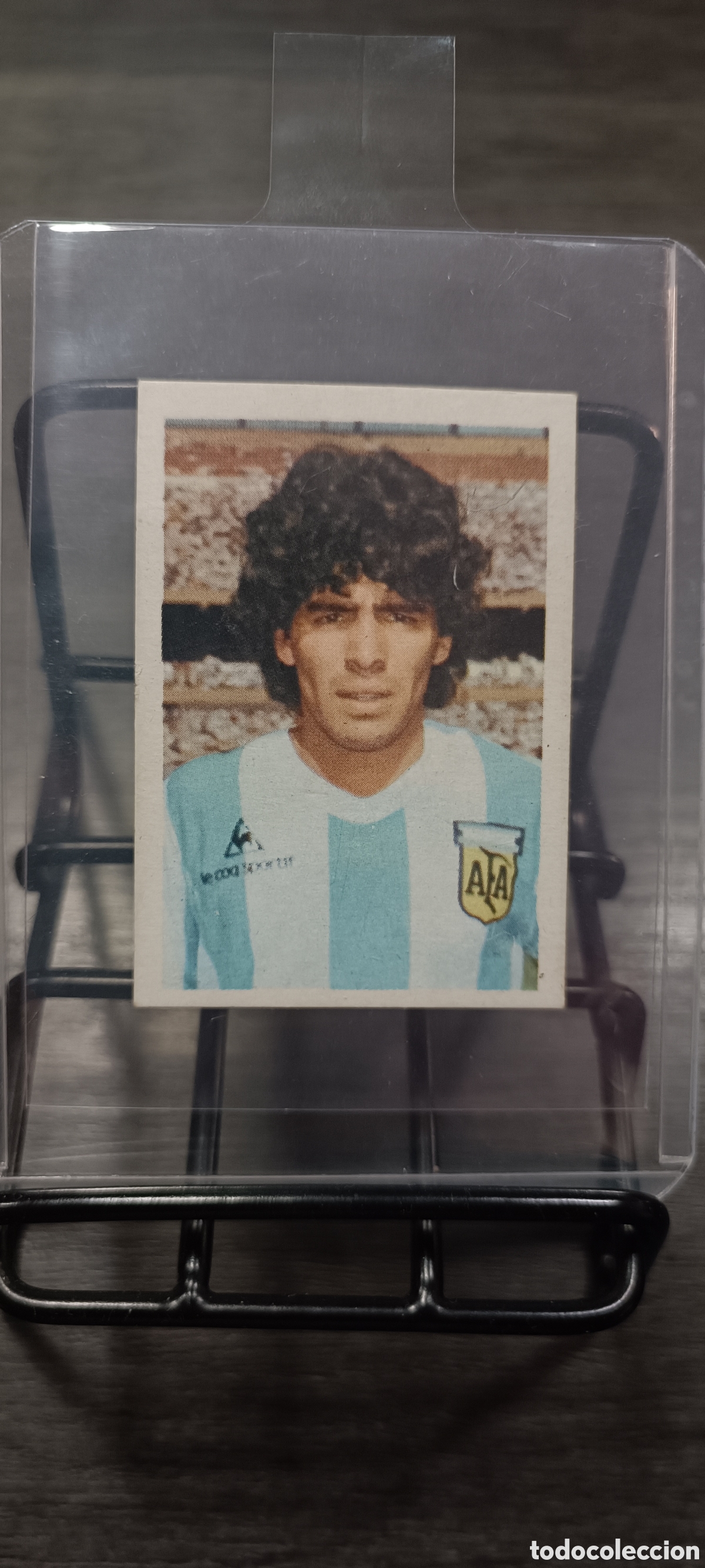 Figurine di Calcio: Cromo Maradona Espa&ntilde;a 82 Despegado