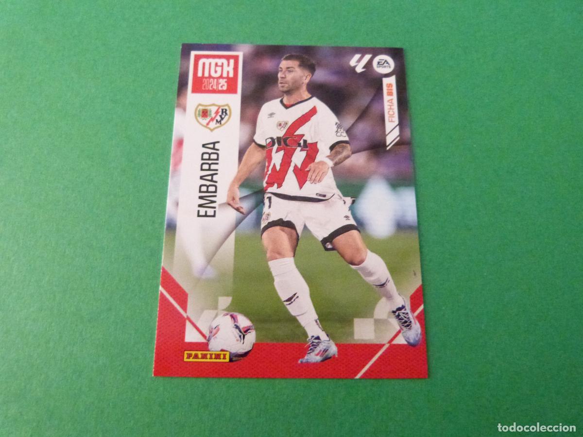 Football Stickers: TRADING CARD FUTBOL EMBARBA RAYO VALLECANO N&ordm; 287 BIS LIGA MEGACRACKS 2024-2025/24-25 PANINI