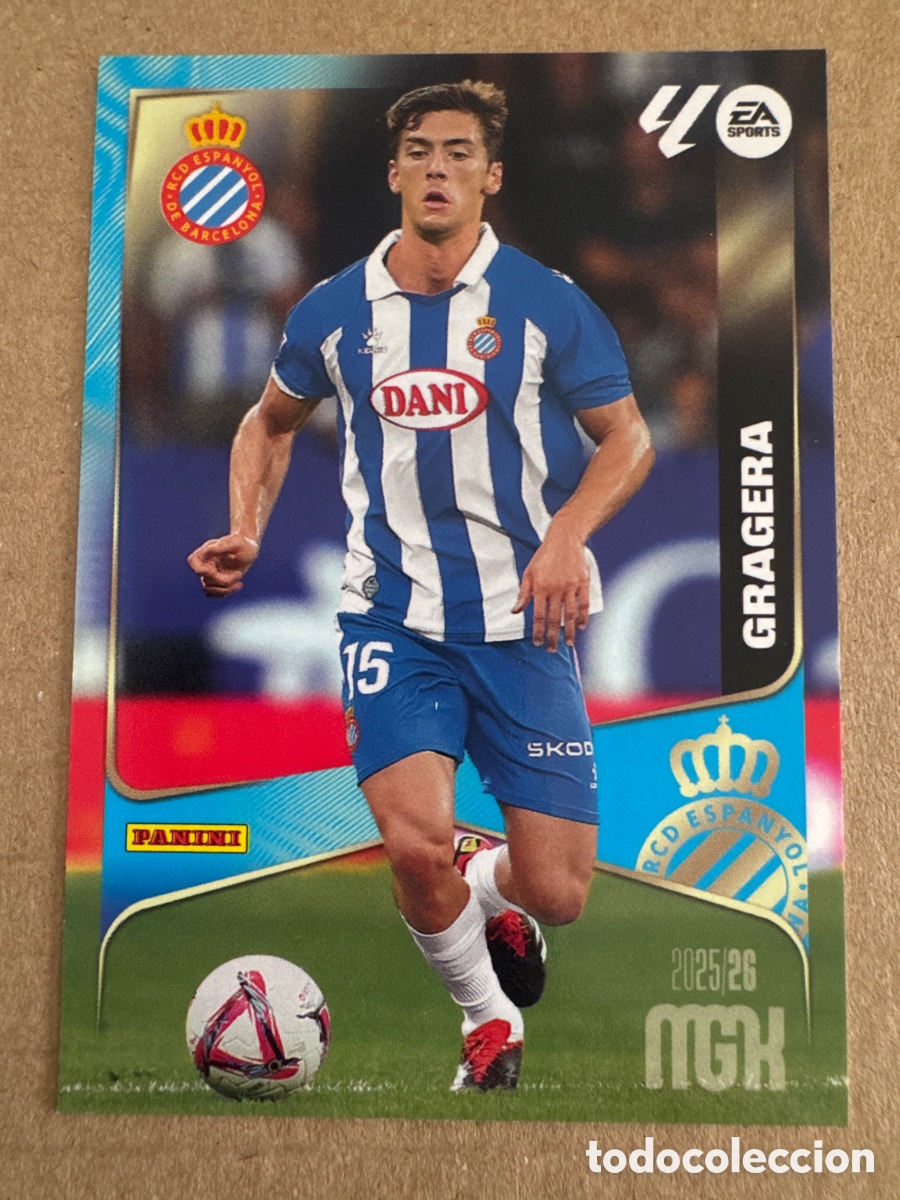 Cromos de f&uacute;tbol: # 154 Gragera Espanyol Megacracks 25 26 2025 2026 MGK