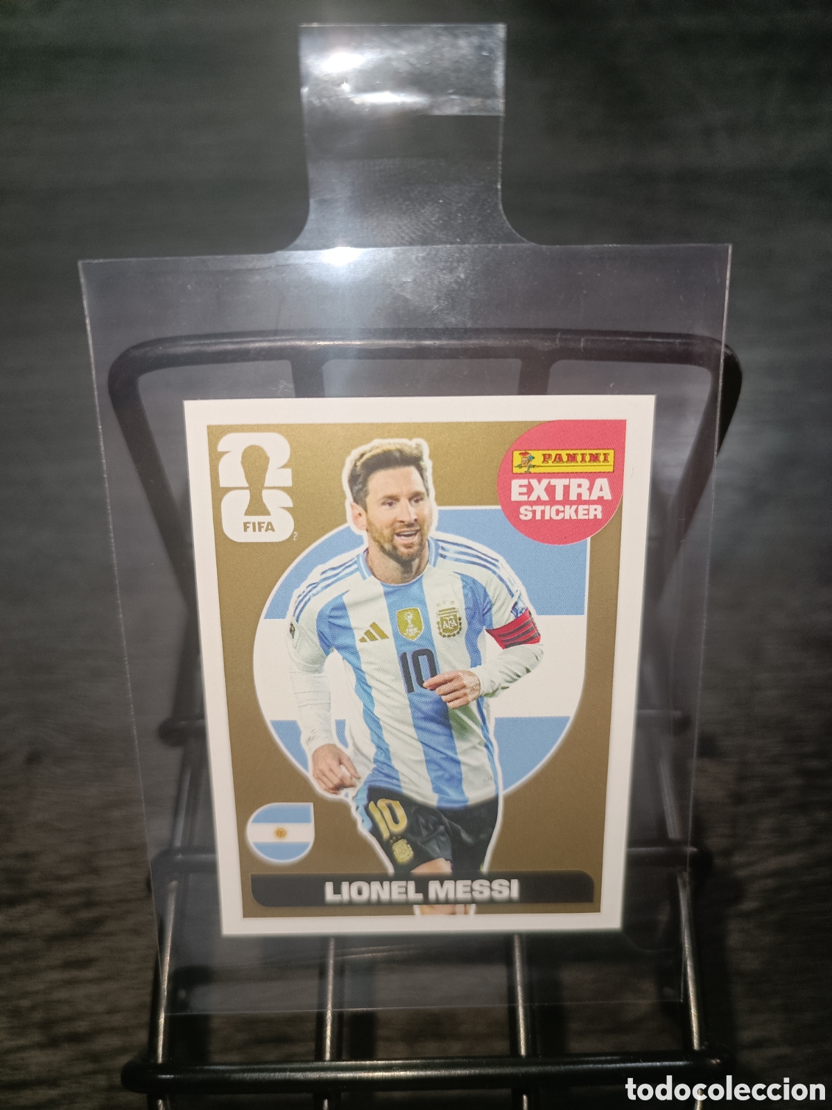 Figurine di Calcio: Oro Messi Extra Sticker