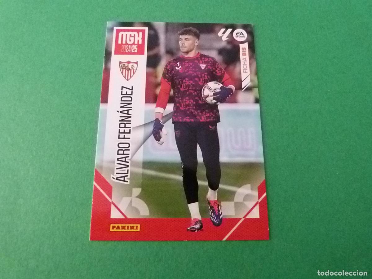 Cromos de f&uacute;tbol: TRADING CARD FUTBOL ALVARO FERNANDEZ SEVILLA F.C. N&ordm; 309 BIS LIGA MEGACRACKS 2024-2025/24-25 PANINI