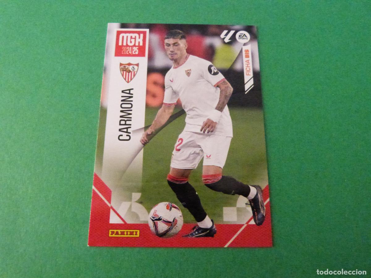 Cromos de f&uacute;tbol: TRADING CARD FUTBOL CARMONA SEVILLA F.C. N&ordm; 315 BIS LIGA MEGACRACKS 2024-2025/24-25 PANINI